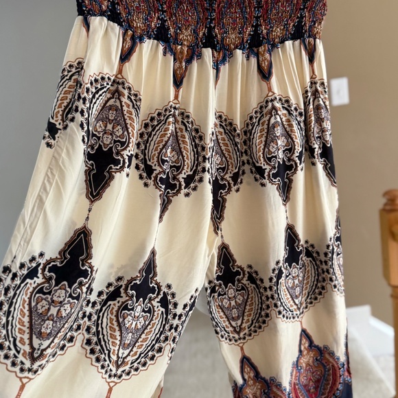 NWOT Women's Plus Size Boho Palazzo Pants, 3x - Picture 6 of 12